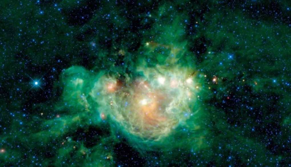 NGC 2174: A Luminous Nursery Where Young Stars Ignite the Cosmos